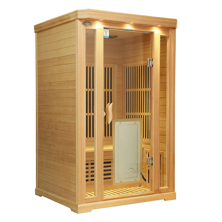 Каков вид на енергија и дрво користи Hemlock Far Infrared Sauna?