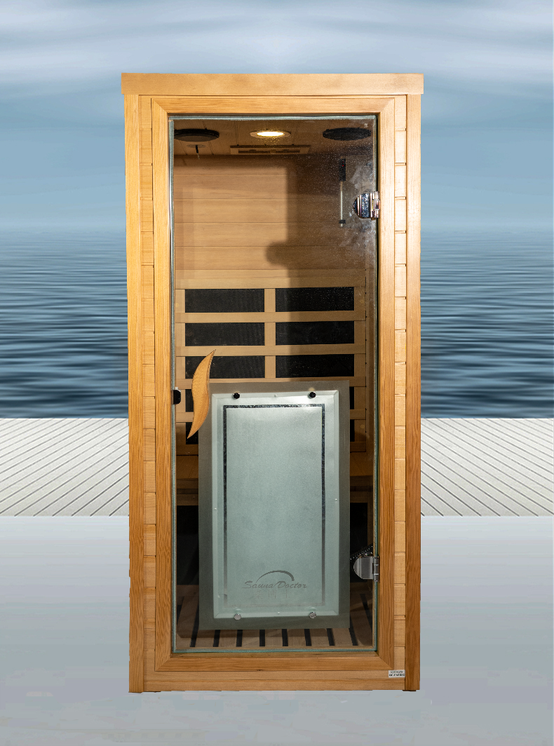 Ви ја претставуваме нашата најнова иновација: Соло сауна со далечно-инфрацрвена боја